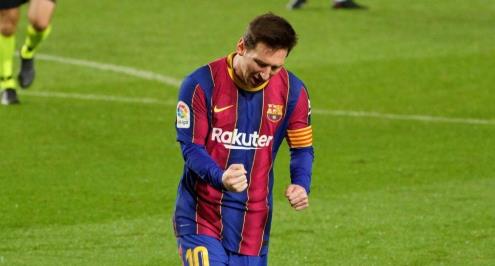 ميسي على رأس قائمة برشلونة لكأس السوبر الإسباني